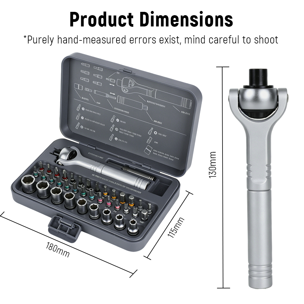 TUNGFULL Set Obeng Ratchet Baj - Electronics Repair Tools And Equipment ulasan dan harga