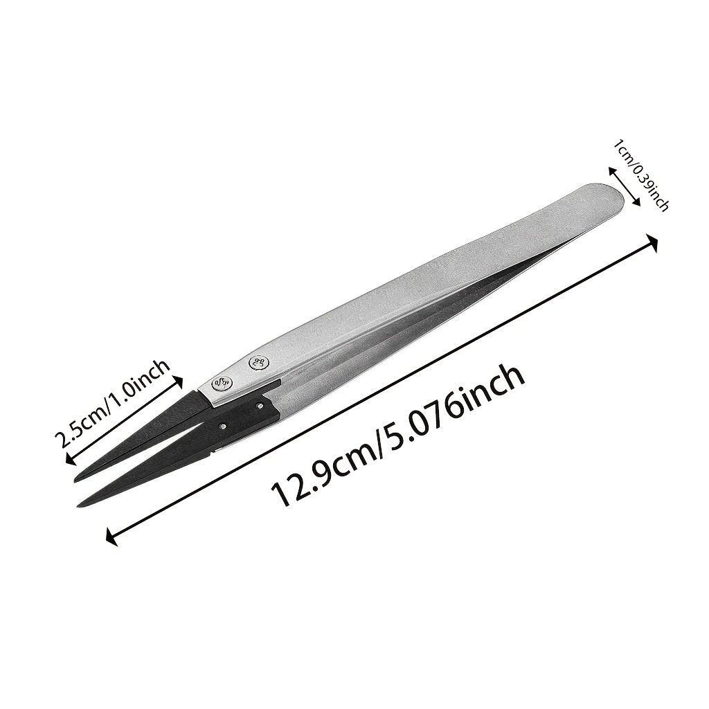 2 Buah Set Pinset Anti-statis  - Electronics Repair Tools And Equipment ulasan dan harga