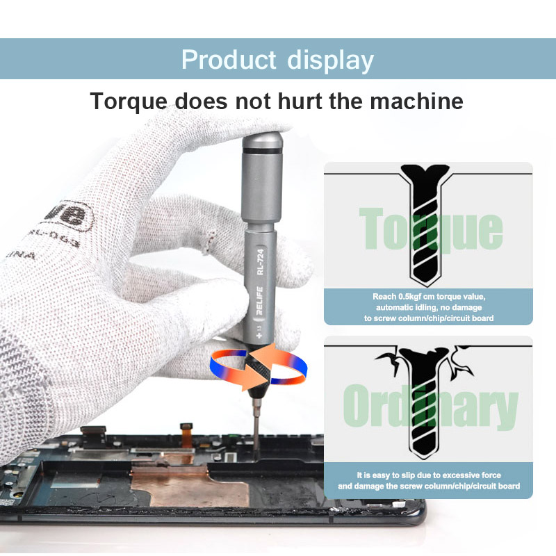 RL-724 ReLIFE obeng torsi pres - Electronics Repair Tools And Equipment ulasan dan harga