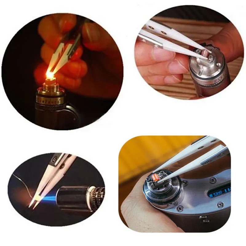 Pinset Keramik Anti Statis Uju - Electronics Repair Tools And Equipment ulasan dan harga