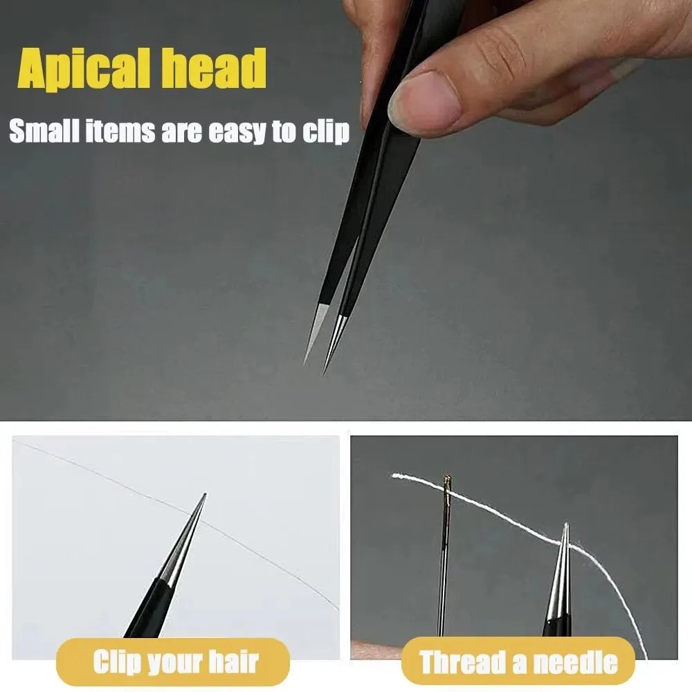 6 Buah Set Pinset Presisi ESD  - Electronics Repair Tools And Equipment ulasan dan harga