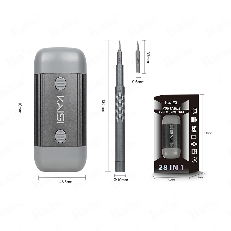 KAISI 28in1 Set Obeng Portabel - Electronics Repair Tools And Equipment ulasan dan harga